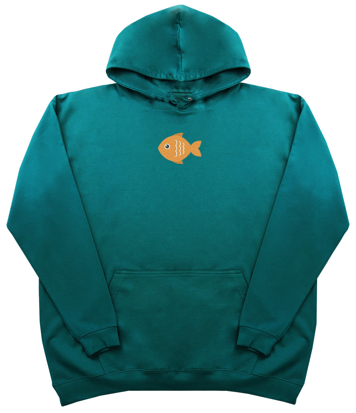 Orange Fish - Huge Oversized Comfy Original Hoody