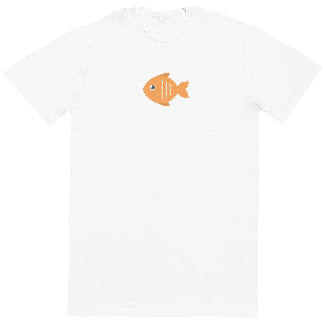 Orange Fish - Kids Oversized Comfy T-Shirt