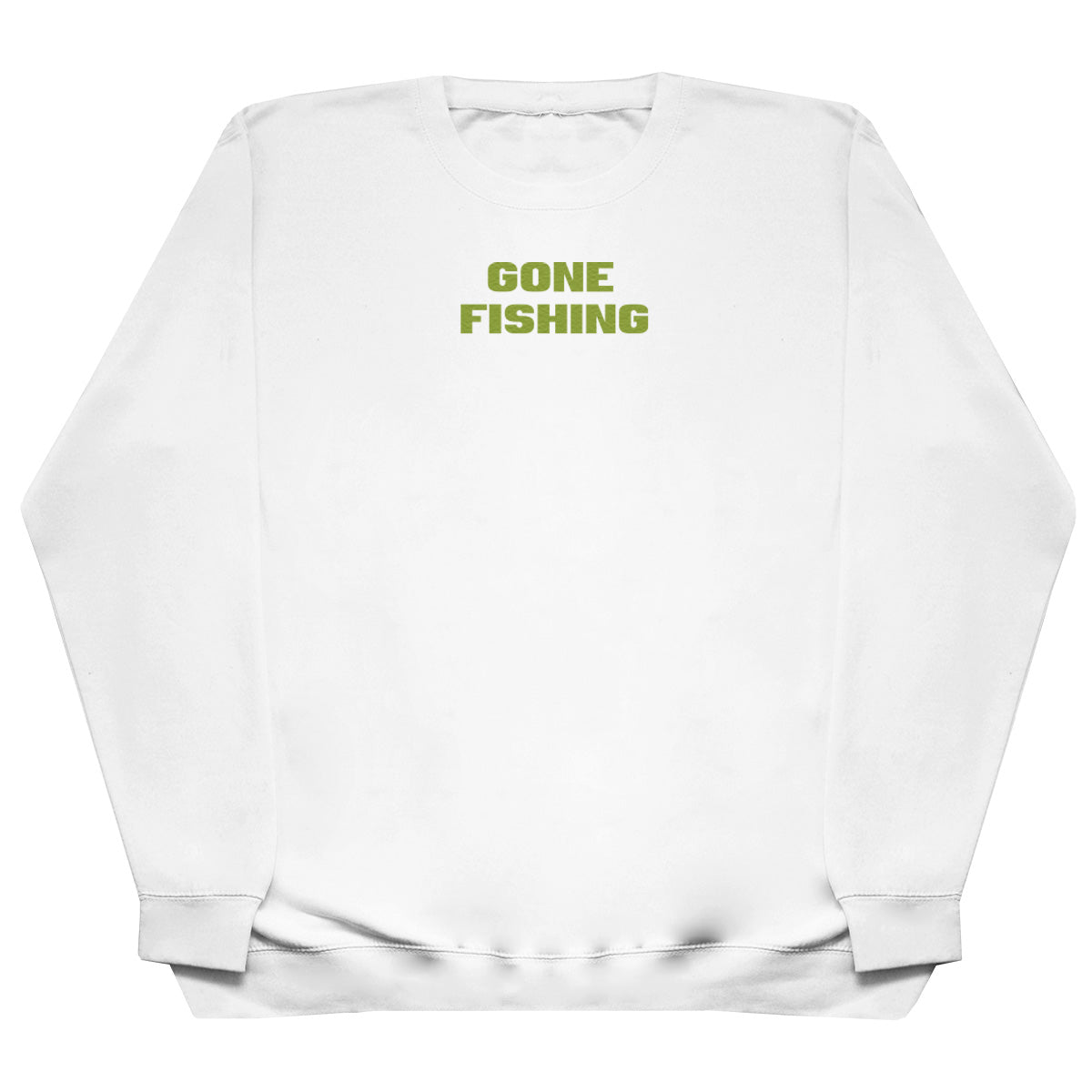 Gone Fishing - Kids Oversized Comfy Sweater