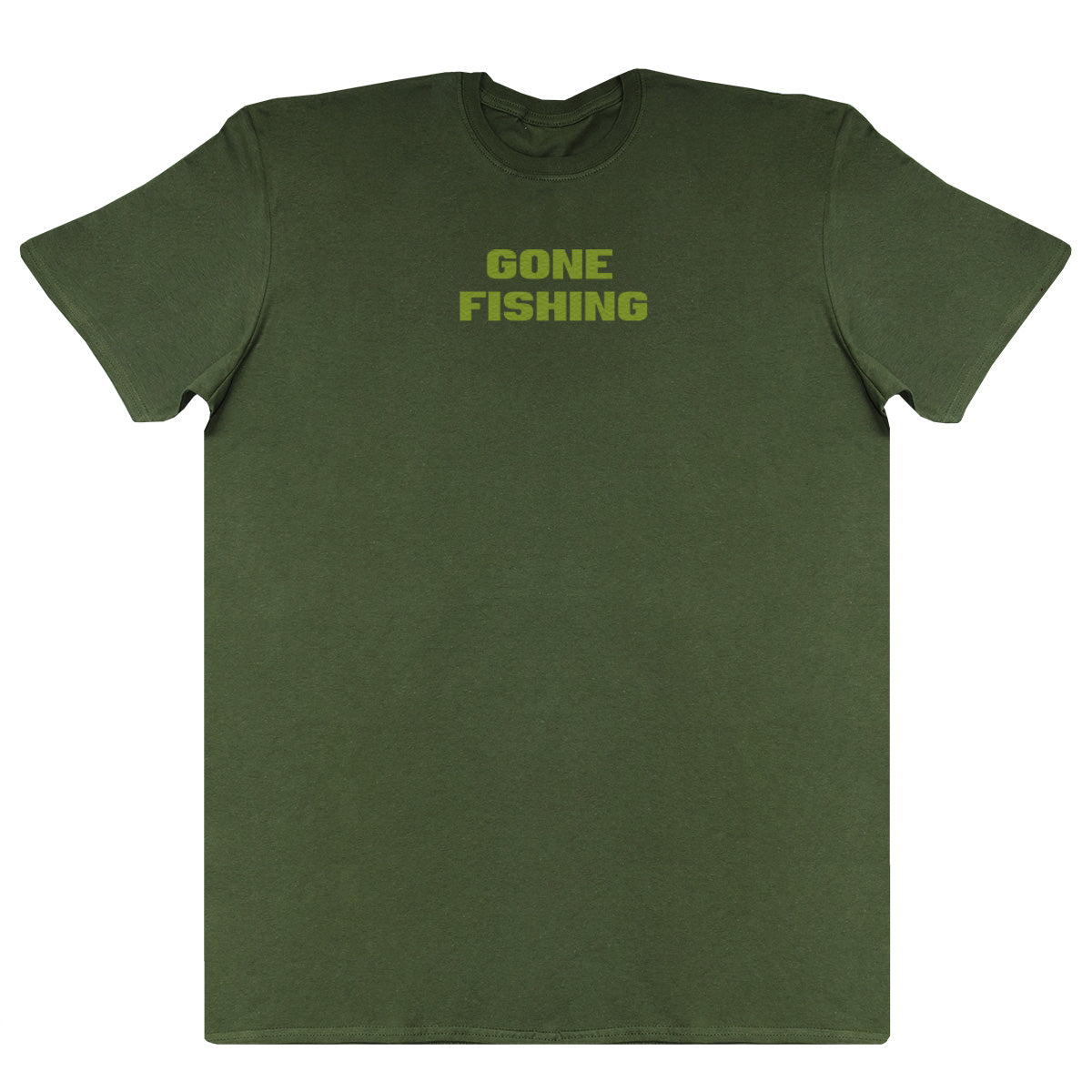 Gone Fishing - New Style Huge Comfy T-Shirt