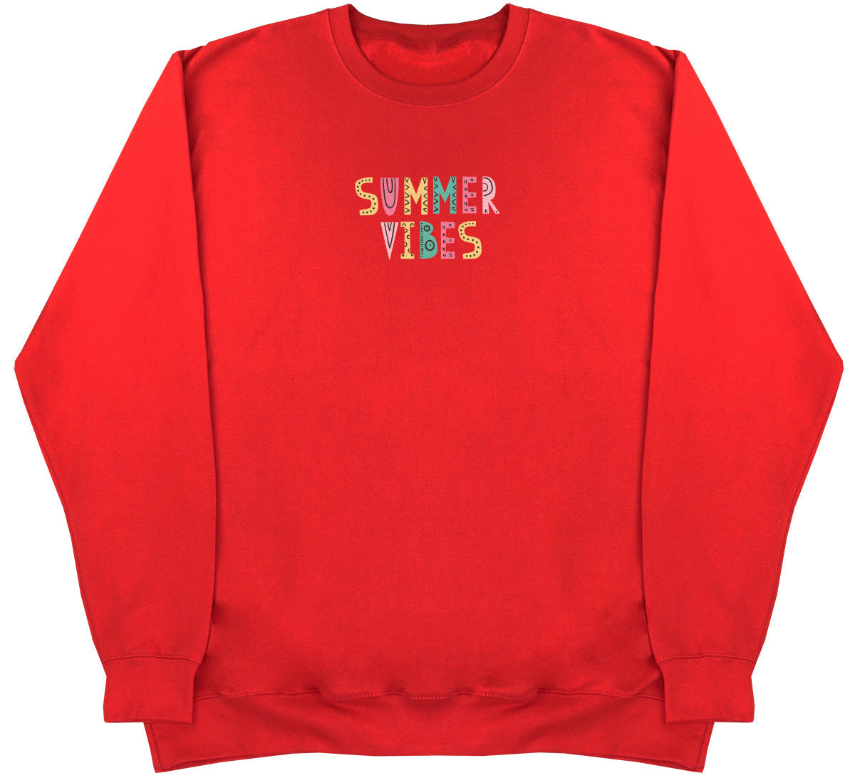 Summer Vibes - Kids Oversized Comfy Sweater