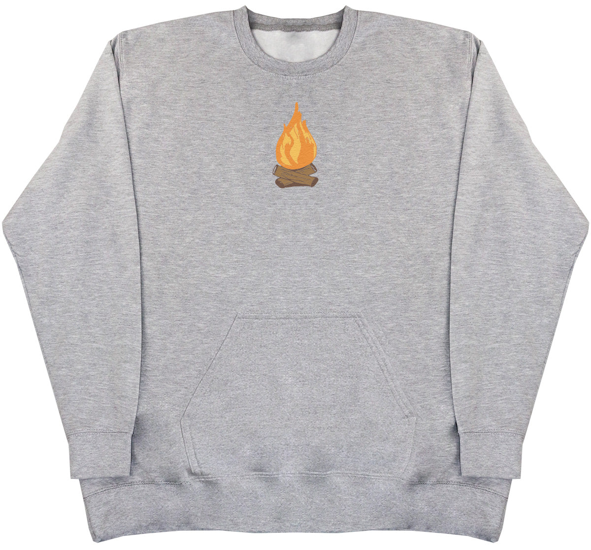 Camp Fire - Huge Oversized Hoodless Hoodie