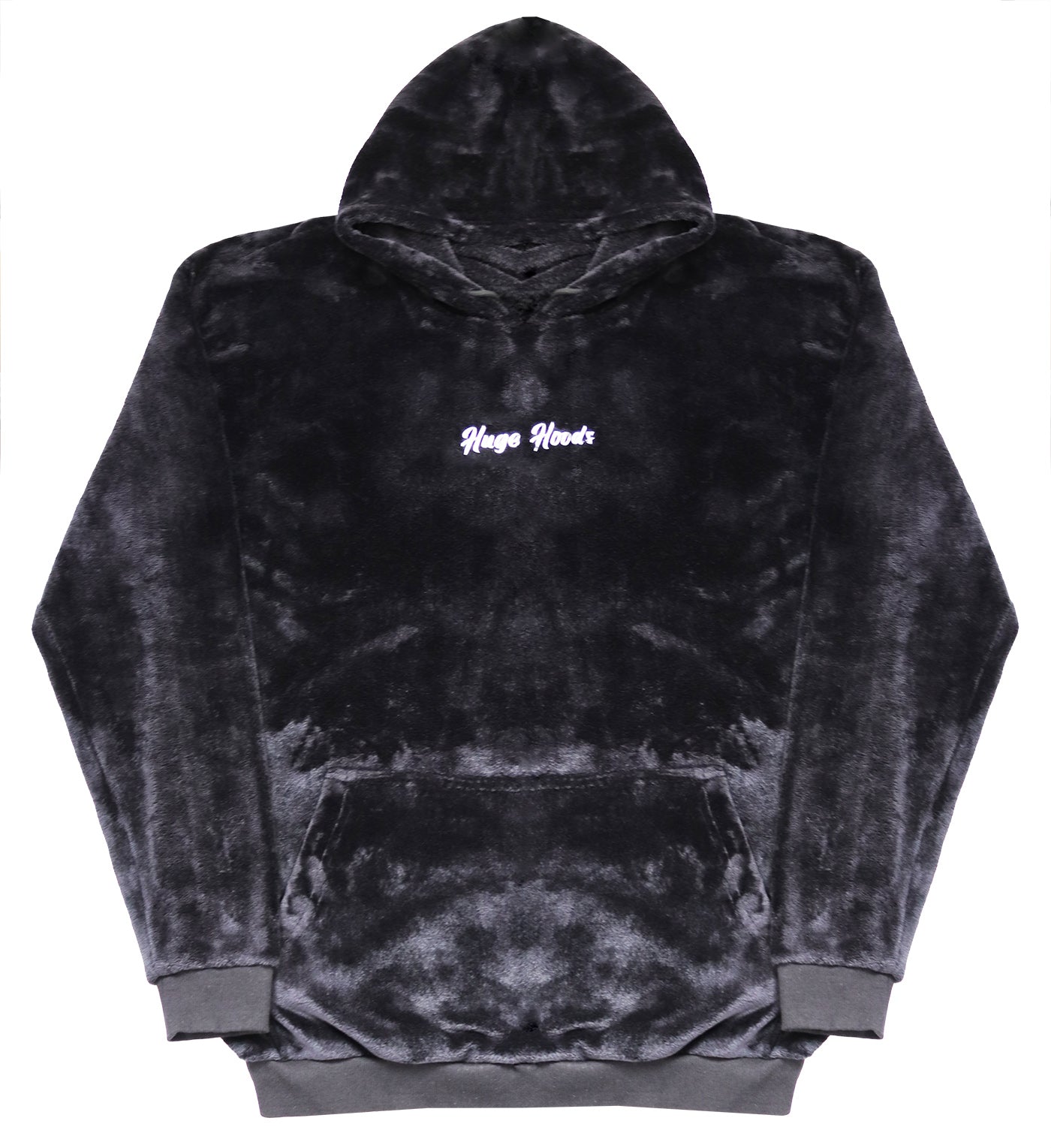 Huge Hoods Fur Black Oversized Original Hoody